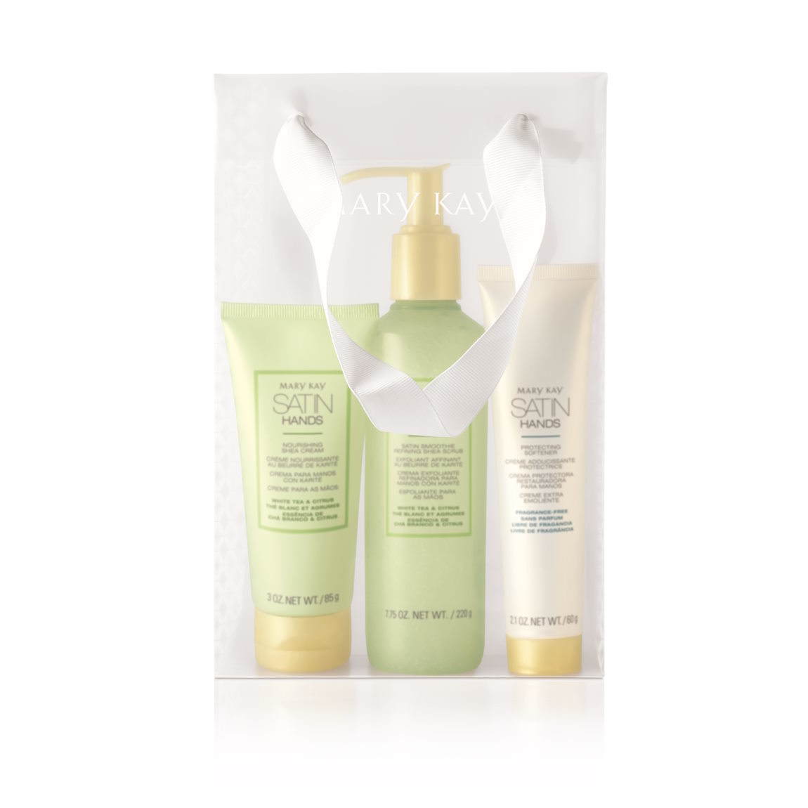 Set Manos de Seda Satin Hands Té Blanco y Cítricosv